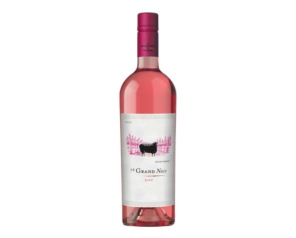 Вино ЛЕ ГРАН НУАР Розе розовое сухое 12,5% 750мл / интернет-магазин напитков Лоза в Улан-Удэ