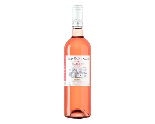 Вино ГАЙАК Розе Сек Круа Сент-Салви розовое сухое 12,5% 750мл / интернет-магазин напитков Лоза в Улан-Удэ