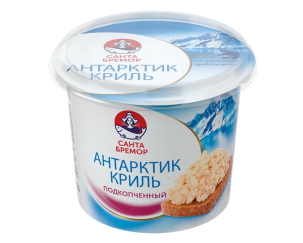 Паста САНТА БРЕМОР Антарктик-криль подкопченная 150г / интернет-магазин напитков Лоза в Улан-Удэ