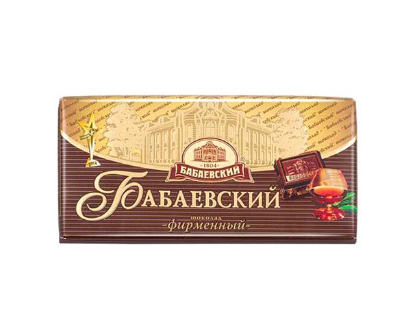 Шоколад БАБАЕВСКИЙ фирменный 90/100г / интернет-магазин Виноград