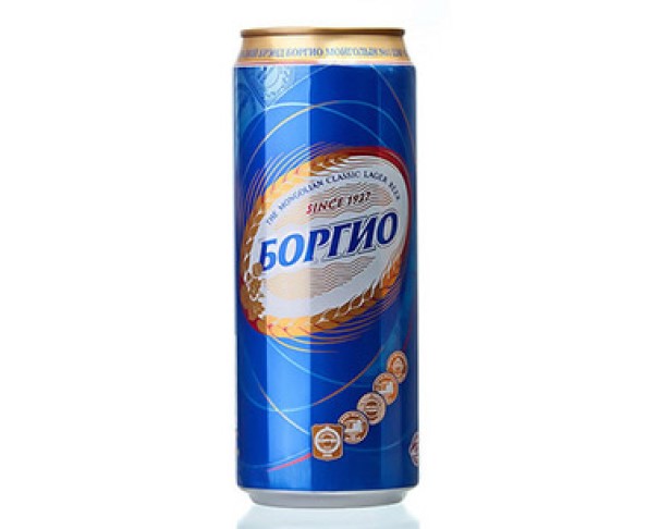 Пиво БОРГИО 5,5% 500мл ж/б / интернет-магазин напитков Лоза в Улан-Удэ