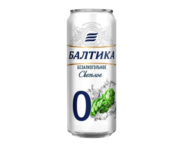 Пиво БАЛТИКА №0 450мл ж/б / интернет-магазин напитков Лоза в Улан-Удэ