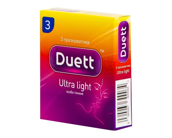 Презервативы DUETT №3 Ultra light / интернет-магазин Виноград