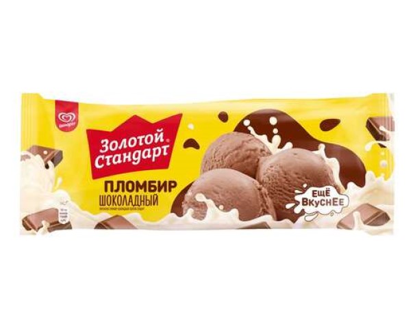 Мороженое ИНМАРКО ЗОЛОТОЙ СТАНДАРТ шоколадное 400г БЗМЖ * / интернет-магазин Виноград