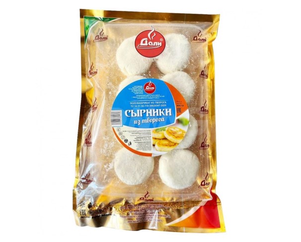 Сырники ДАЛИ из творога жареные 200г / интернет-магазин напитков Лоза в Улан-Удэ