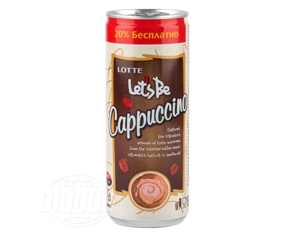 Кофейный напиток Летс Би Каппучино 0,24л ж/б / интернет-магазин Виноград