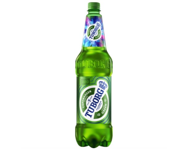 Пиво ТУБОРГ Грин 4,6% 1,35л Пэт / интернет-магазин напитков Лоза в Улан-Удэ