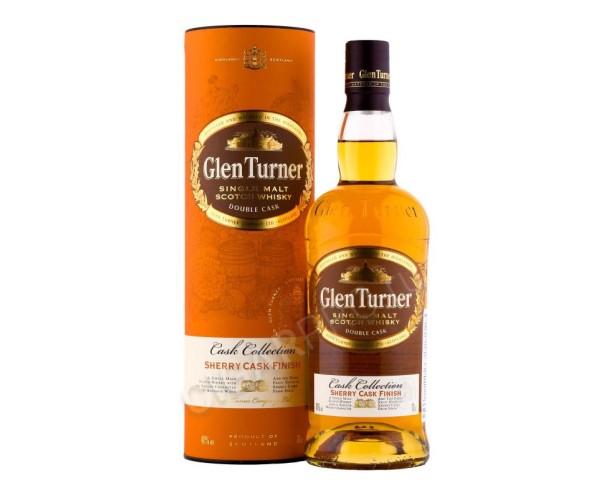 Виски ГЛЕН ТЕРНЕР Сингл Молт Шерри Каск Финиш 40% односолодовый 700мл п/у / интернет-магазин напитков Лоза в Улан-Удэ