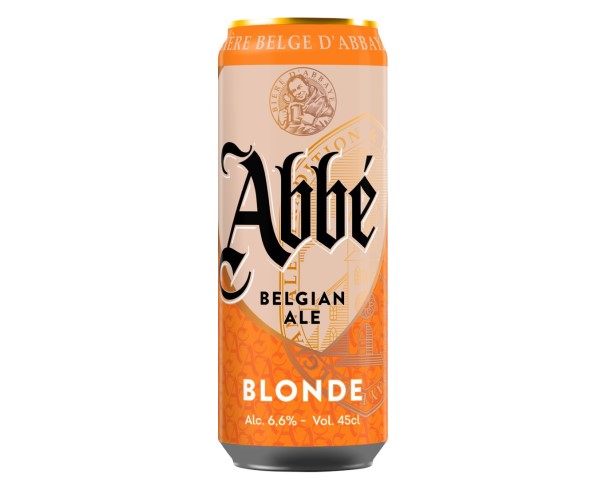 Пивной напиток АББЕ Блонд 6,6% 450мл ж/б / интернет-магазин напитков Лоза в Улан-Удэ