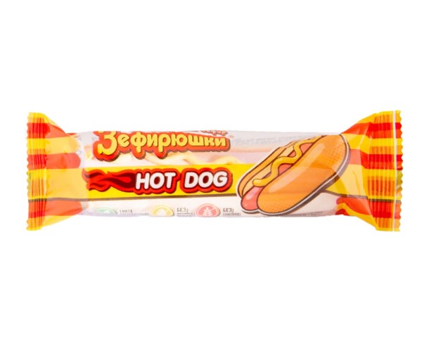Зефирный хот-дог ЗЕФИРЮШКИ 18г / интернет-магазин напитков Лоза в Улан-Удэ