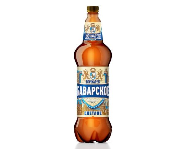 Пиво БОЧКАРЕВ Баварское 4,3% 1,2л / интернет-магазин напитков Лоза в Улан-Удэ