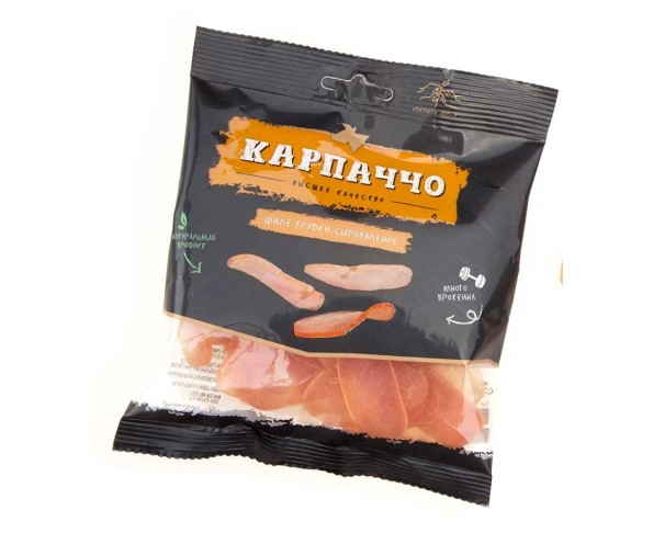 Карпаччо САВА из мяса птицы 50г / интернет-магазин Виноград