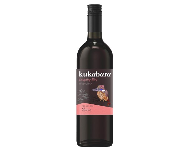 Вино КУКАБАРА Шираз красное полусухое 14% 750мл / интернет-магазин напитков Лоза в Улан-Удэ