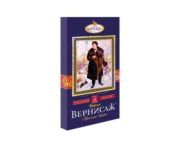 Шоколад ВЕРНИСАЖ горький пористый 150г / интернет-магазин напитков Лоза в Улан-Удэ