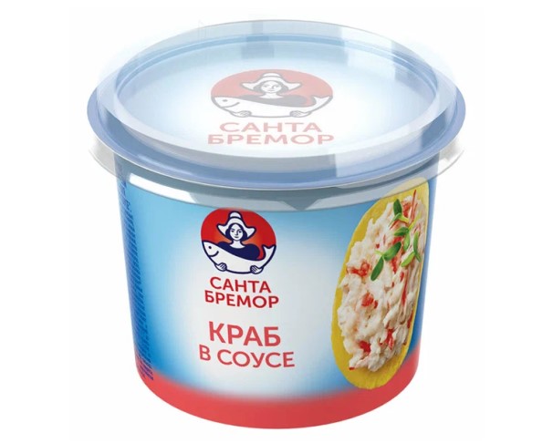 Паста САНТА БРЕМОР Краб в сливочном соусе 150г / интернет-магазин напитков Лоза в Улан-Удэ