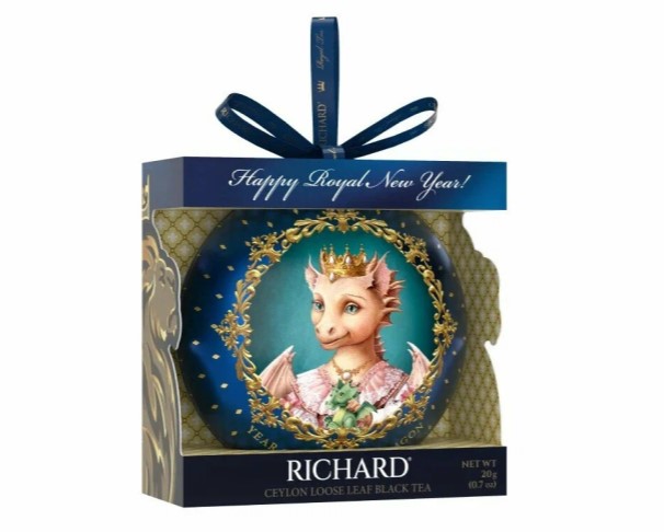 Чай РИЧАРД Christmas Toy 20гр ж/б / интернет-магазин напитков Лоза в Улан-Удэ