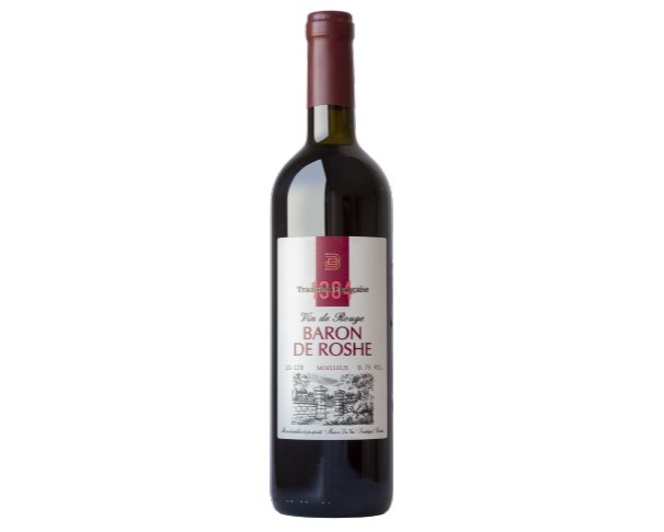 Вино России БАРОН ДЕ РОШ красное п/сух 750мл / интернет-магазин напитков Лоза в Улан-Удэ