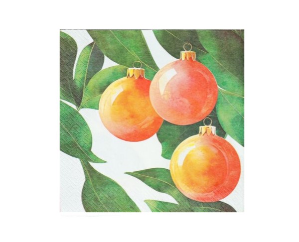 Салфетки Лилия Апельсиновые шары 33*33см 3-сл 20шт / интернет-магазин напитков Лоза в Улан-Удэ