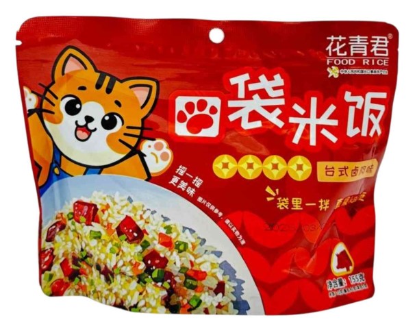 Рис б/п Food Rice со вкусом тушеной свинины пакет 155г / интернет-магазин напитков Лоза в Улан-Удэ
