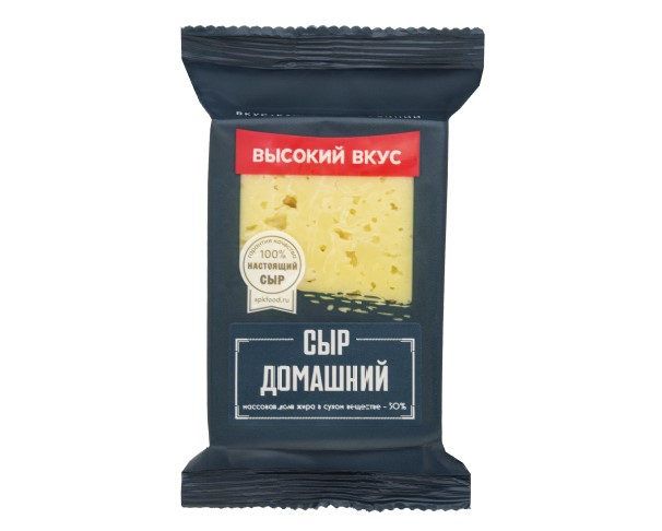 Сыр ВЫСОКИЙ ВКУС Домашний 180г БЗМЖ / интернет-магазин напитков Лоза в Улан-Удэ