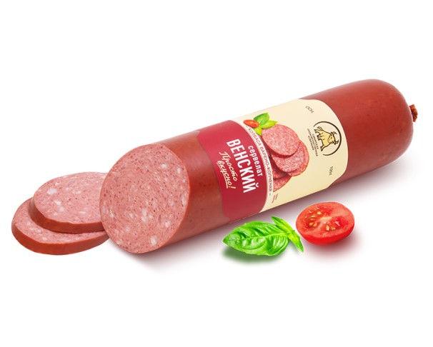 Колбаса ВЫСОКИЙ ВКУС Венский в/к 250г в/у / интернет-магазин напитков Лоза в Улан-Удэ