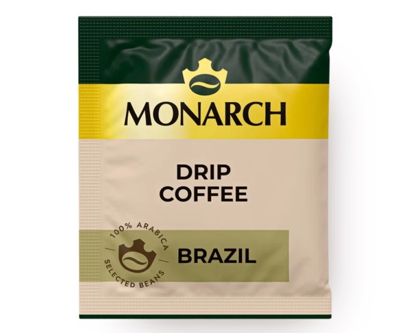 Кофе МОНАРХ Арабика Бразилия 11г дрип пакет / интернет-магазин напитков Лоза в Улан-Удэ