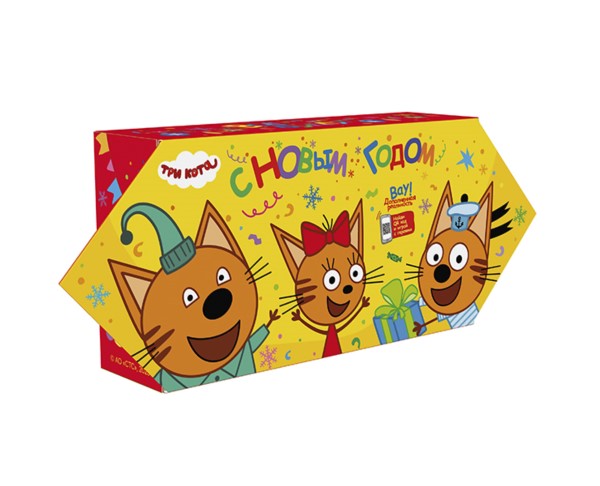 НГ подарок Конфета Три кота В 400г / интернет-магазин напитков Лоза в Улан-Удэ