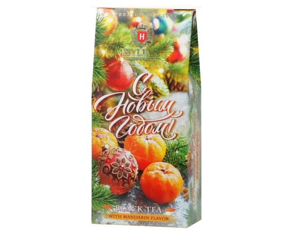 Чай ХЭЙЛИС С Новым Годом! с цедрой цитрусовых 50г (мандарины) / интернет-магазин напитков Лоза в Улан-Удэ