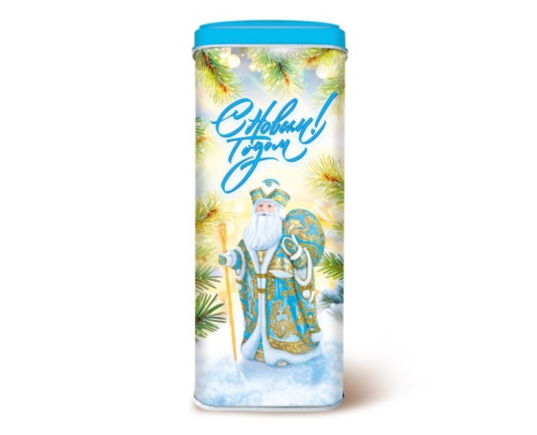 Чай ХЭЙЛИС С Новым годом! черный 50гр (сундучок голубой) / интернет-магазин напитков Лоза в Улан-Удэ