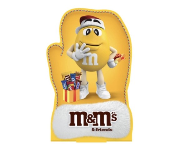 Подарок НГ М&Мs Варежка 121г / интернет-магазин напитков Лоза в Улан-Удэ