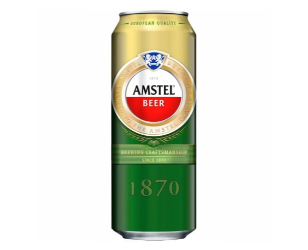Пиво АМСТЕЛ 3,3% 500мл ж/б / интернет-магазин напитков Лоза в Улан-Удэ