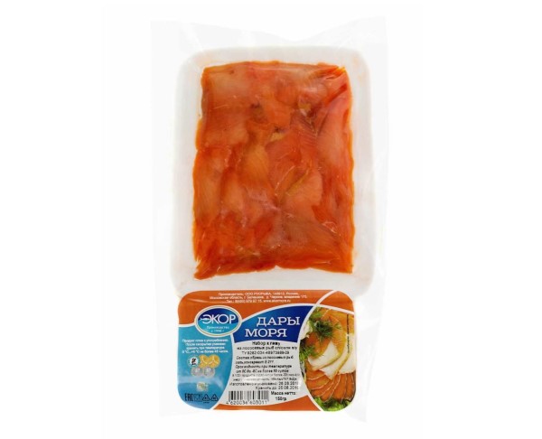 Набор к пиву ЭКОР из лососевых соленый 100г / интернет-магазин напитков Лоза в Улан-Удэ