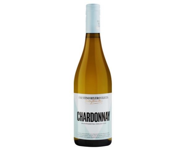 Вино ФАУСТИНО РИВЕРО УЛЕСЬЯ Шардоне белое сухое 12% 750мл / интернет-магазин напитков Лоза в Улан-Удэ