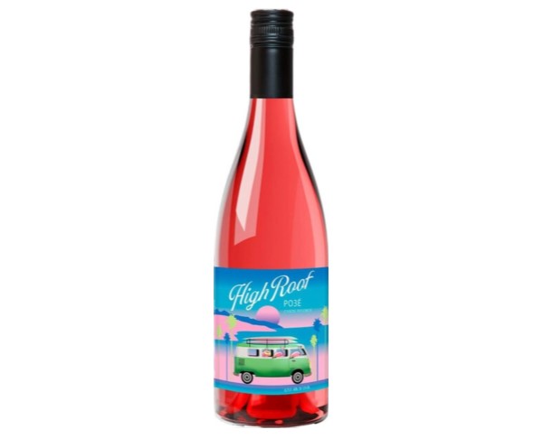 Вино России ХАЙ РУФ Розе розовое сухое 10-12% 750мл / интернет-магазин напитков Лоза в Улан-Удэ