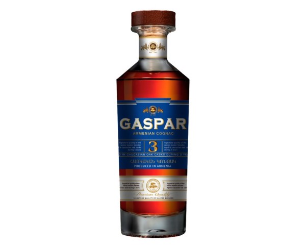 Коньяк ГАСПАР 3 года 40% 500мл / интернет-магазин напитков Лоза в Улан-Удэ