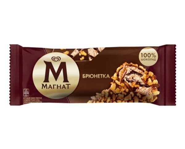 Мороженое ИНМАРКО МАГНАТ Брюнетка с грецким орехом 67г БЗМЖ / интернет-магазин напитков Лоза в Улан-Удэ