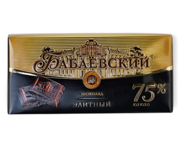 Шоколад БАБАЕВСКИЙ элитный 75г / интернет-магазин напитков Лоза в Улан-Удэ