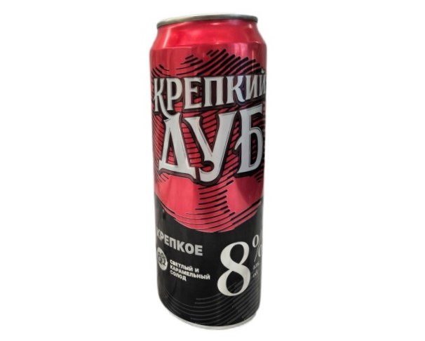 Пиво КРЕПКИЙ ДУБ 8% 1л пэт / интернет-магазин напитков Лоза в Улан-Удэ