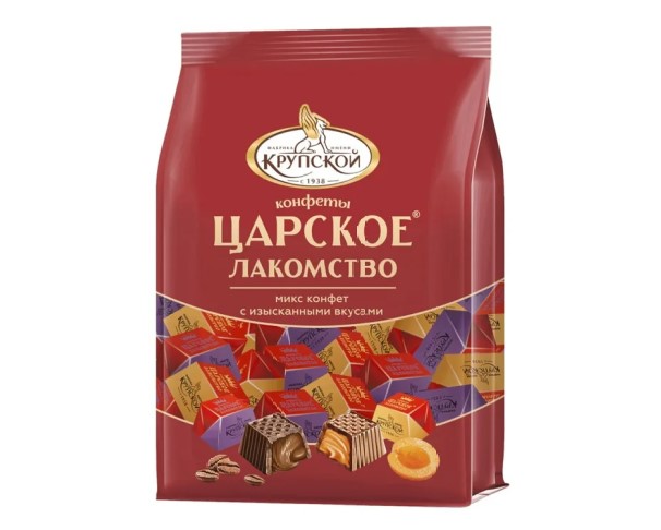 Конфеты СЛАВЯНКА Царское лакомство 210г / интернет-магазин напитков Лоза в Улан-Удэ