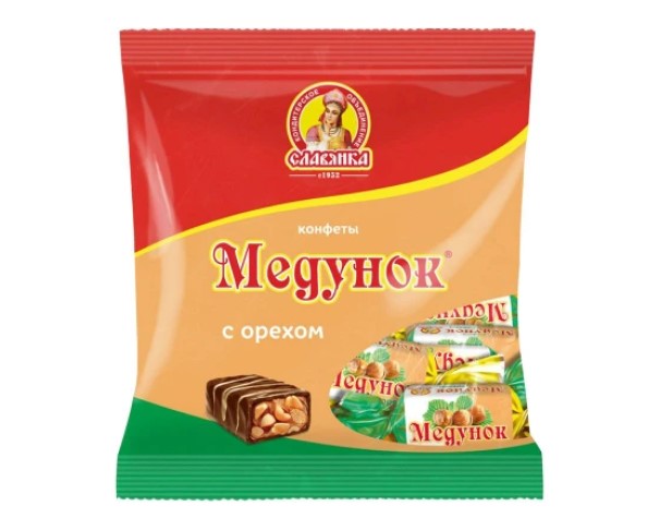 Конфеты СЛАВЯНКА Медунок 202г / интернет-магазин напитков Лоза в Улан-Удэ