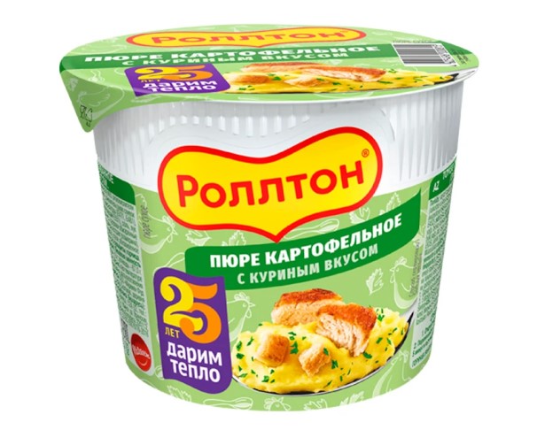 Пюре РОЛЛТОН Курица 40г / интернет-магазин напитков Лоза в Улан-Удэ