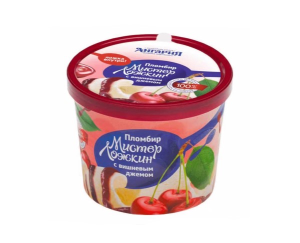 Мороженое АНГАРИЯ Мистер Ложкин ВИШНЯ 100г БЗМЖ / интернет-магазин напитков Лоза в Улан-Удэ