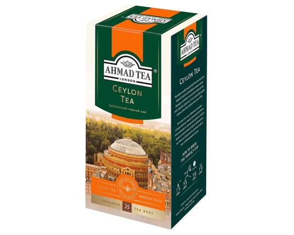 Чай АХМАД Ceylon Tea 25*2г / интернет-магазин Виноград