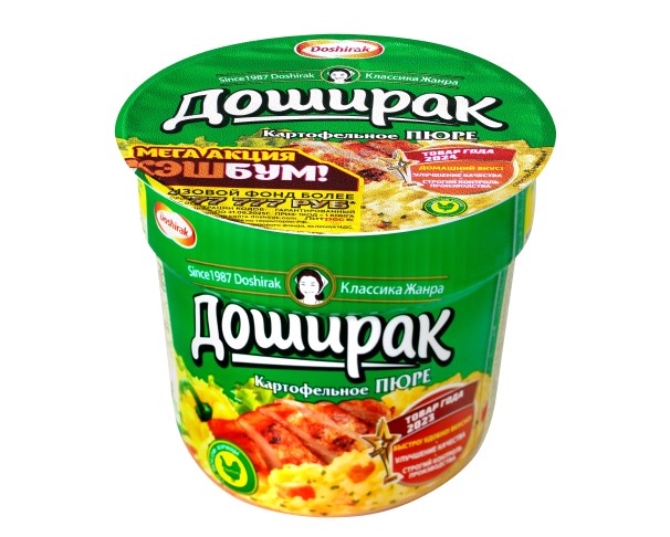 Пюре ДОШИРАК курица 40г / интернет-магазин напитков Лоза в Улан-Удэ