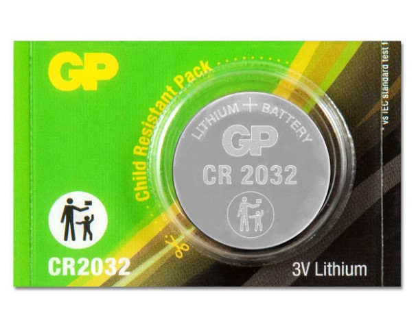 Батарейка GP LITHIUM CR2032 - 1шт / интернет-магазин напитков Лоза в Улан-Удэ