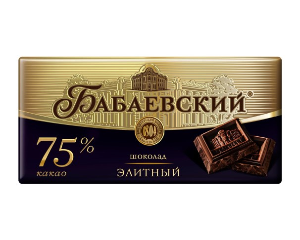 Шоколад БАБАЕВСКИЙ элитный 200г / интернет-магазин напитков Лоза в Улан-Удэ