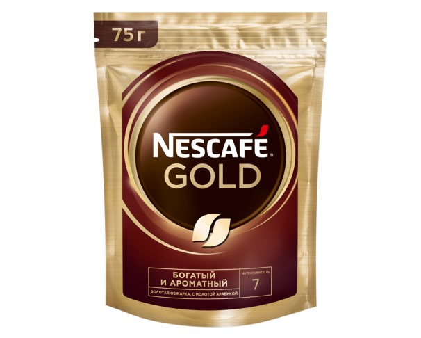 Кофе NESCAFE Gold 75 г м/у / интернет-магазин Виноград
