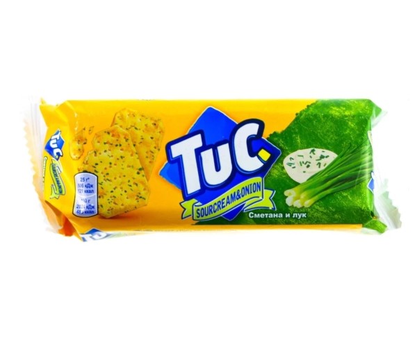Крекер ТУК сметана и лук 100г / интернет-магазин напитков Лоза в Улан-Удэ