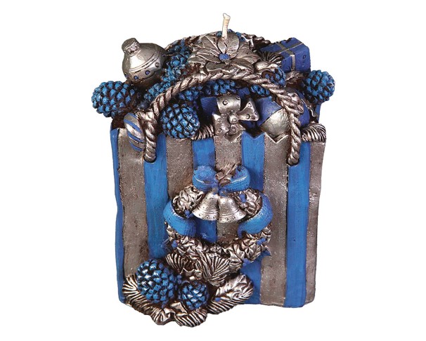 Свеча ''Пакет с подарками'' в ассортим.SK-401-В / интернет-магазин напитков Лоза в Улан-Удэ